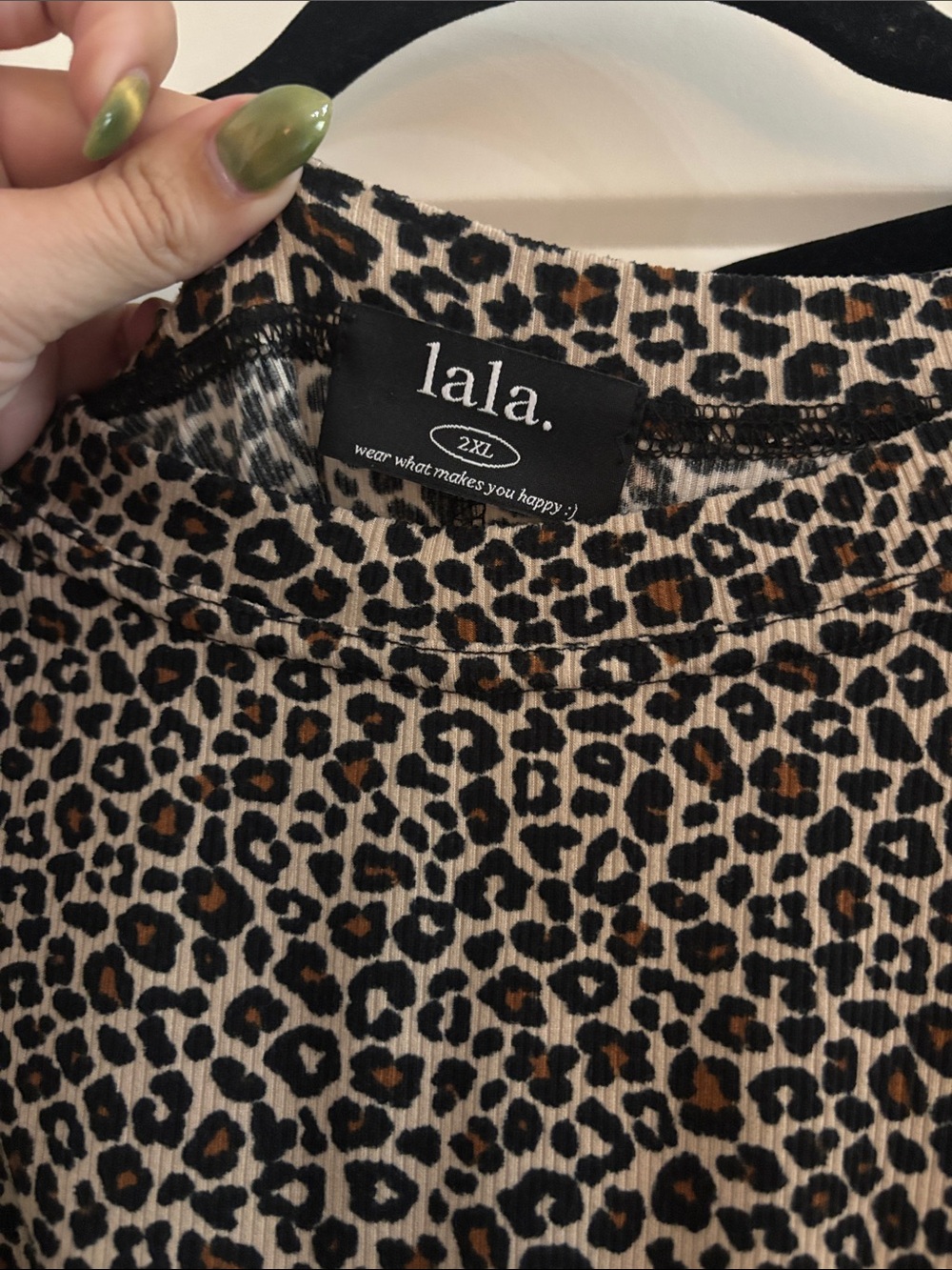 Dressed In LALA: Leopard Bike Short Set - Picture 3 of 3